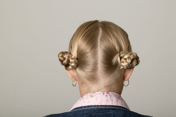 easy kids hairstyles braided buns